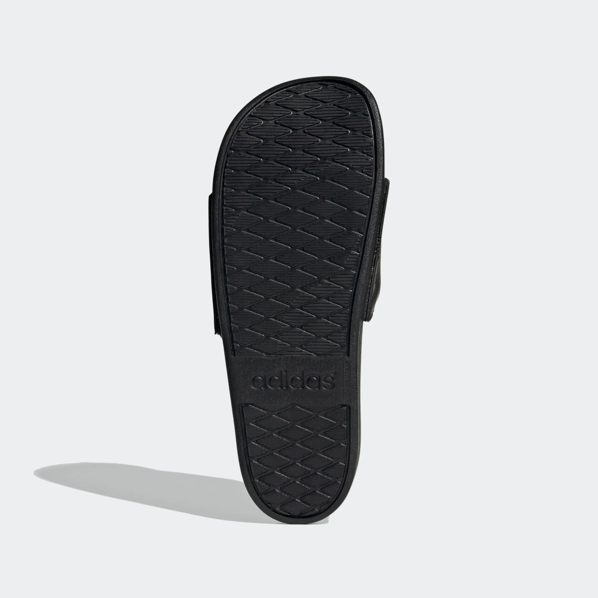 Adidas Adilette Comfort "Repeat Logo" Slides (Triple Black)(GV9736)