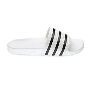 Adidas Adilette Slides - White/Black
