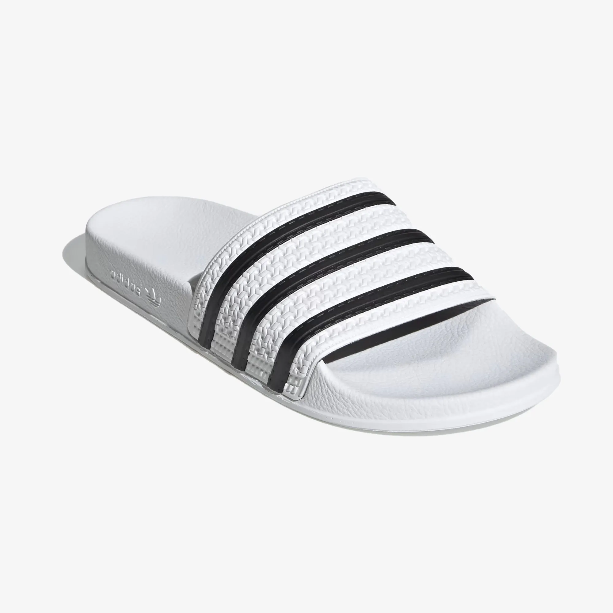 Adidas | ADILETTE  { WHITE