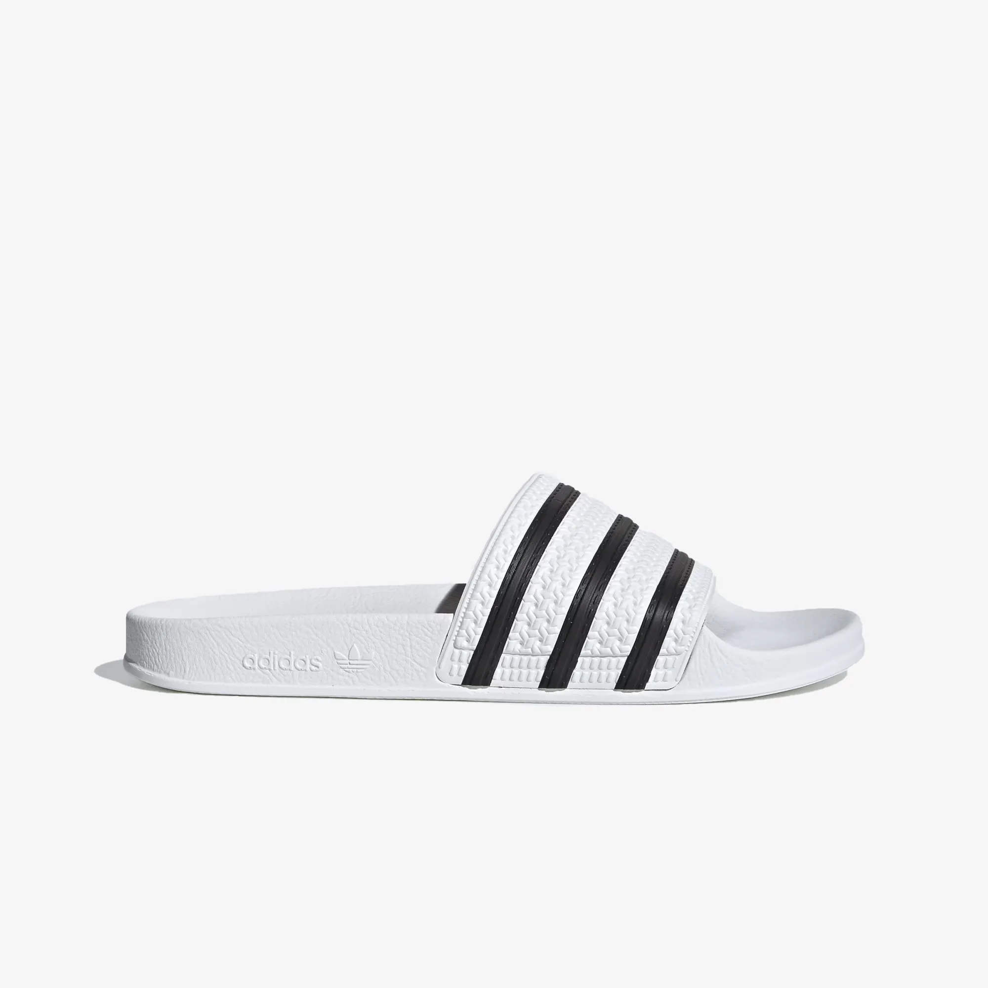 Adidas | ADILETTE  { WHITE