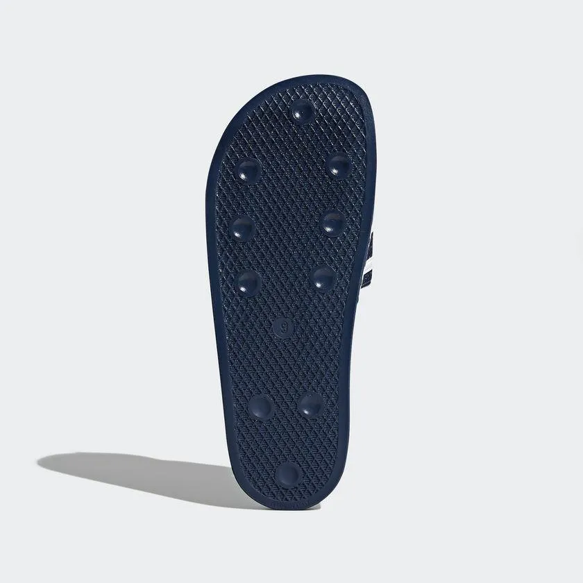 Adilette Slides (Adi Blue   White)