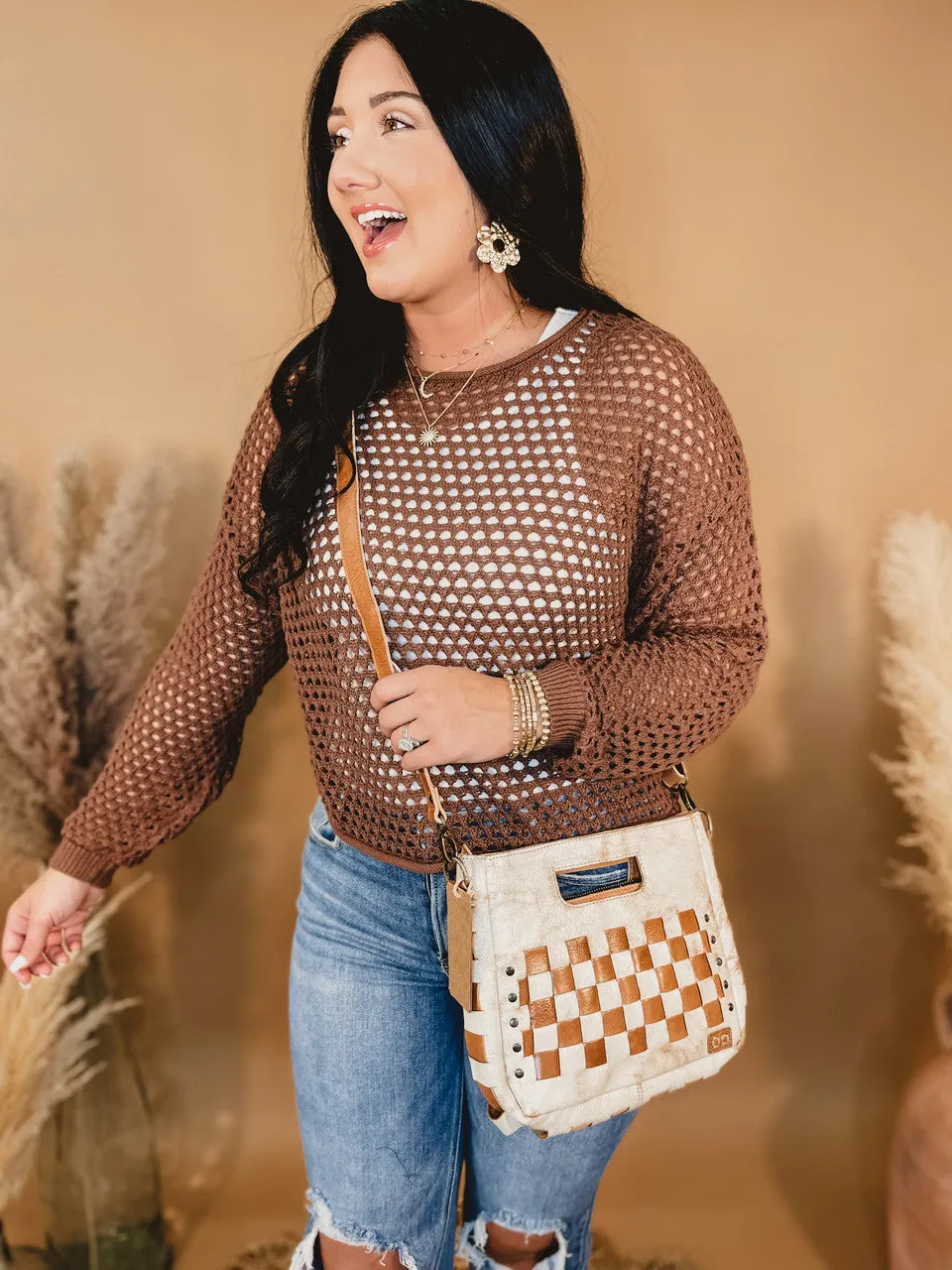 Bedstu Keiki Crossbody - Nectar Lux Tan Rustic