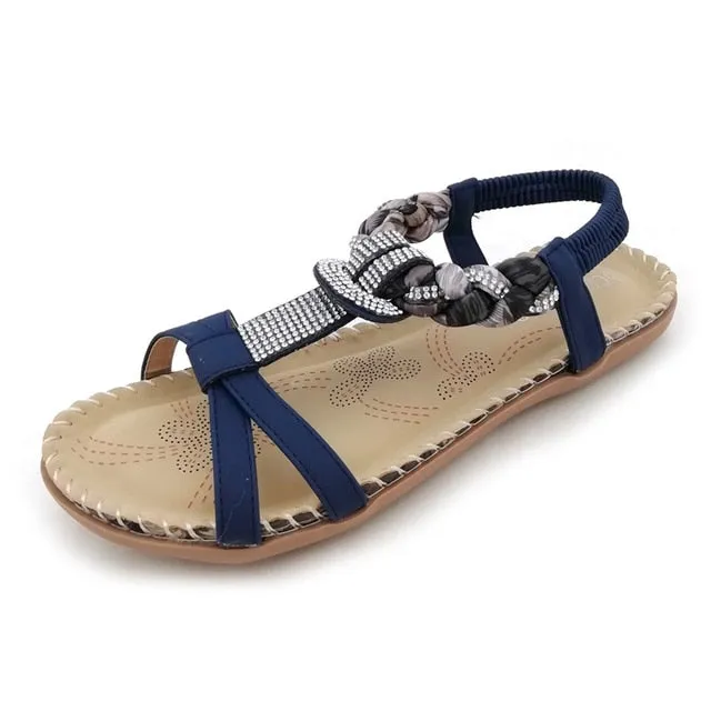 Bohemia Women Sandals – Casual Sexy Beach Flip Flops Gladiator Summer Flats Fashionable Women's Shoes