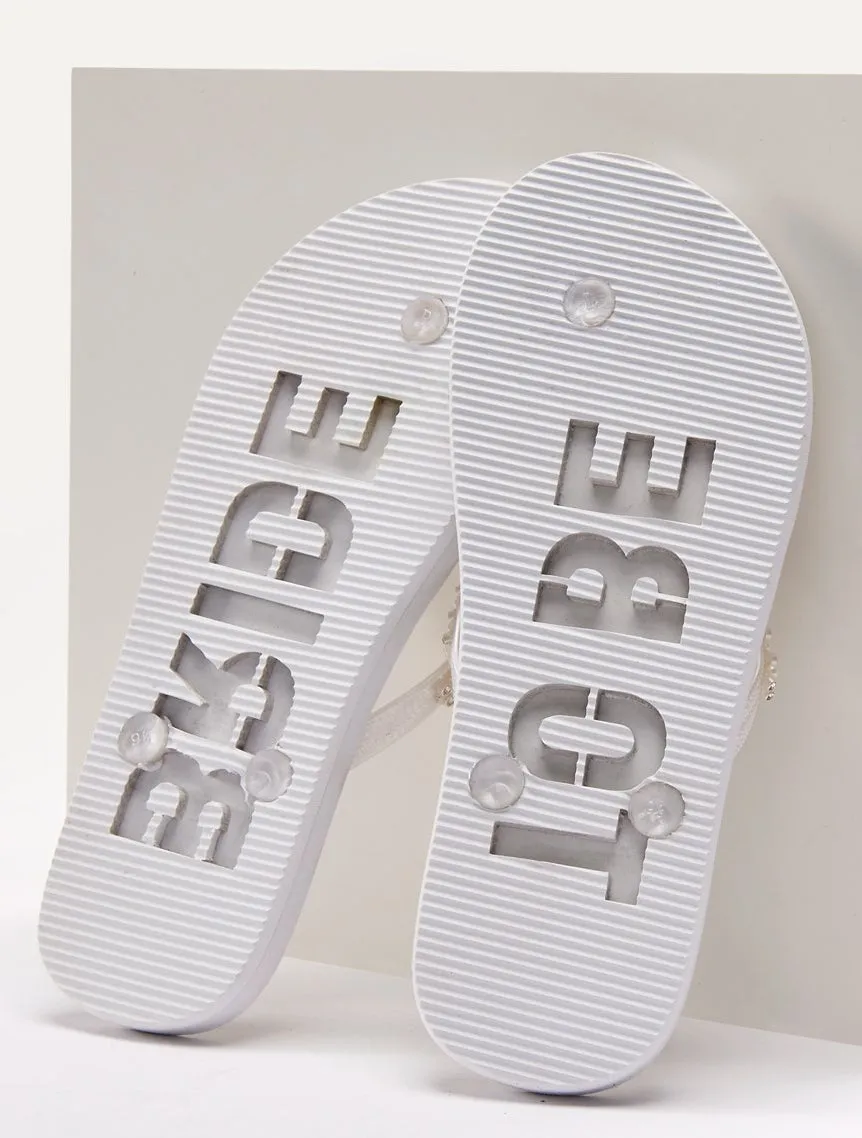 Bridal Bliss Flip Flops