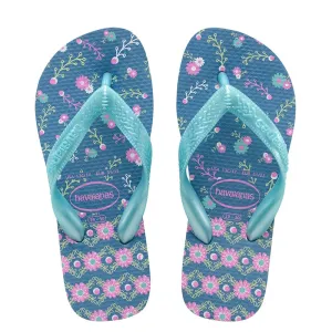 HAVAIANAS KIDS FLORES - BLUE
