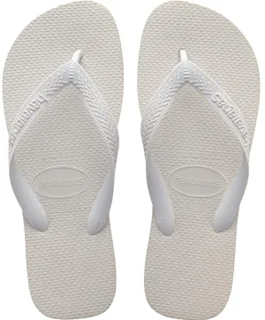 Havaianas Top White Mens Beach Summer Flip Flops