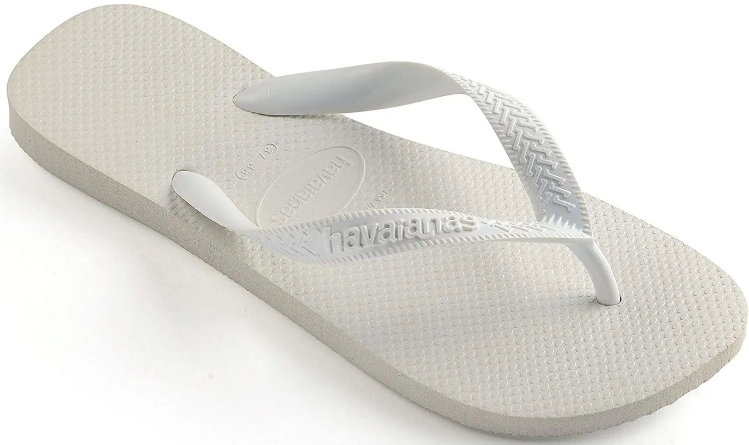 Havaianas Top White Mens Beach Summer Flip Flops