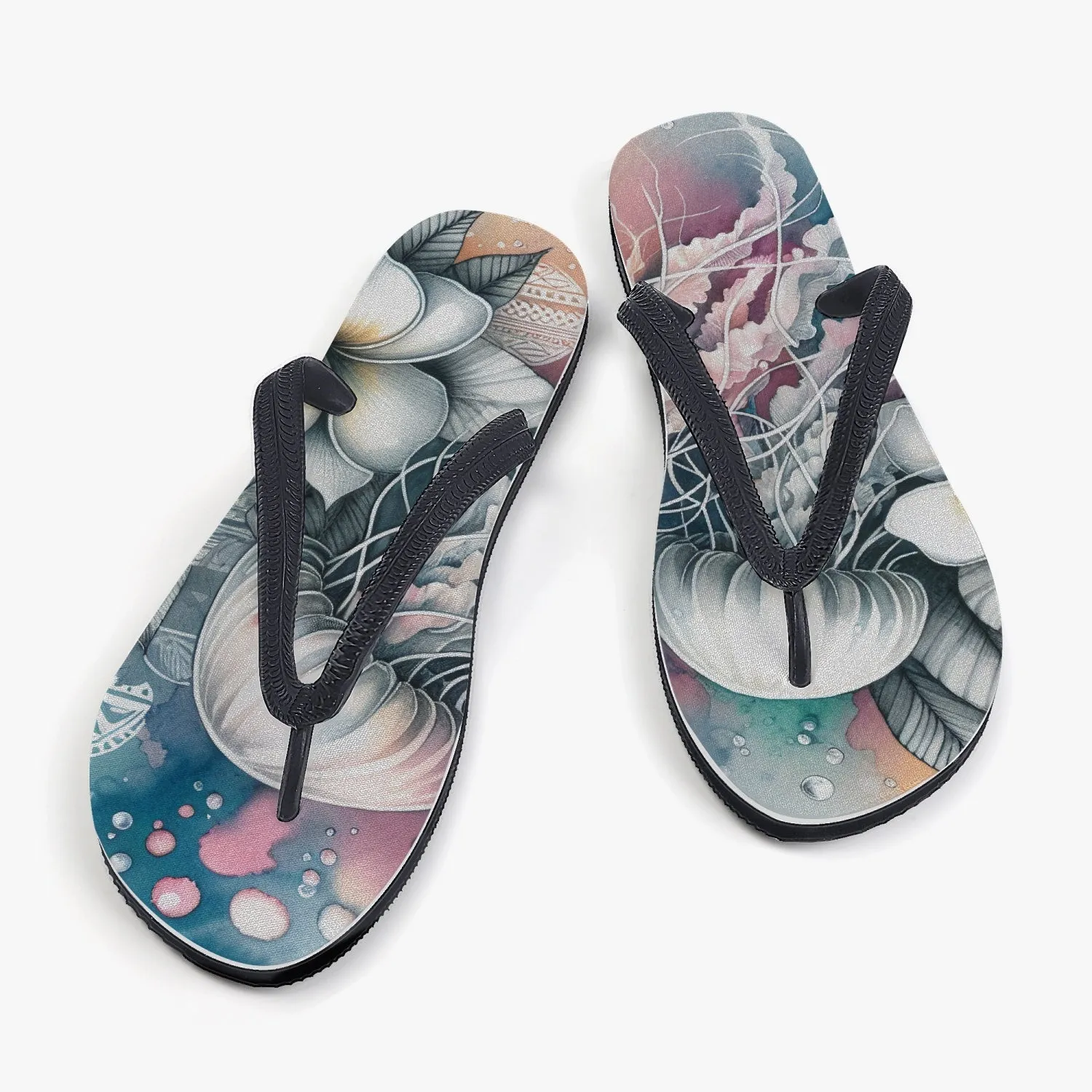 Jelly Fish Undersea | Classic Flip Flops