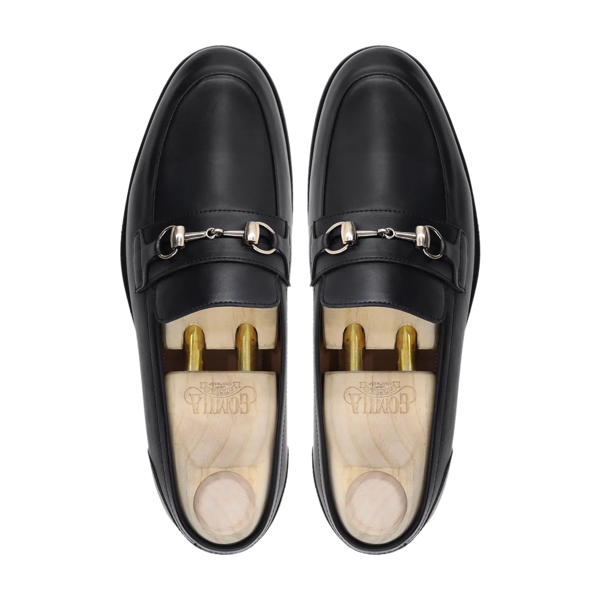 Karsen - Men's Black Calf Leather Loafer