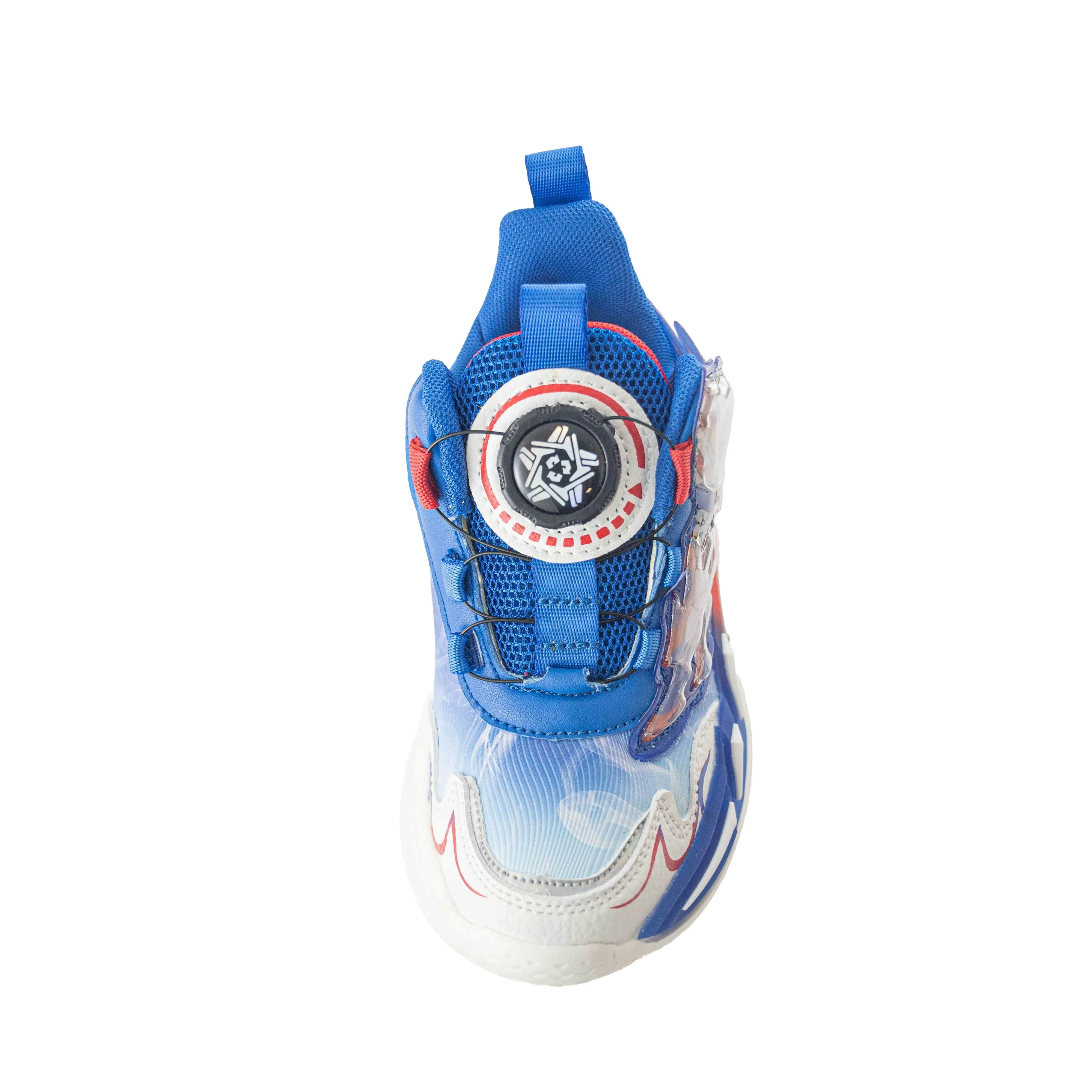 Kids' Superhero Rotary buckle Sneakers – 836 Blue