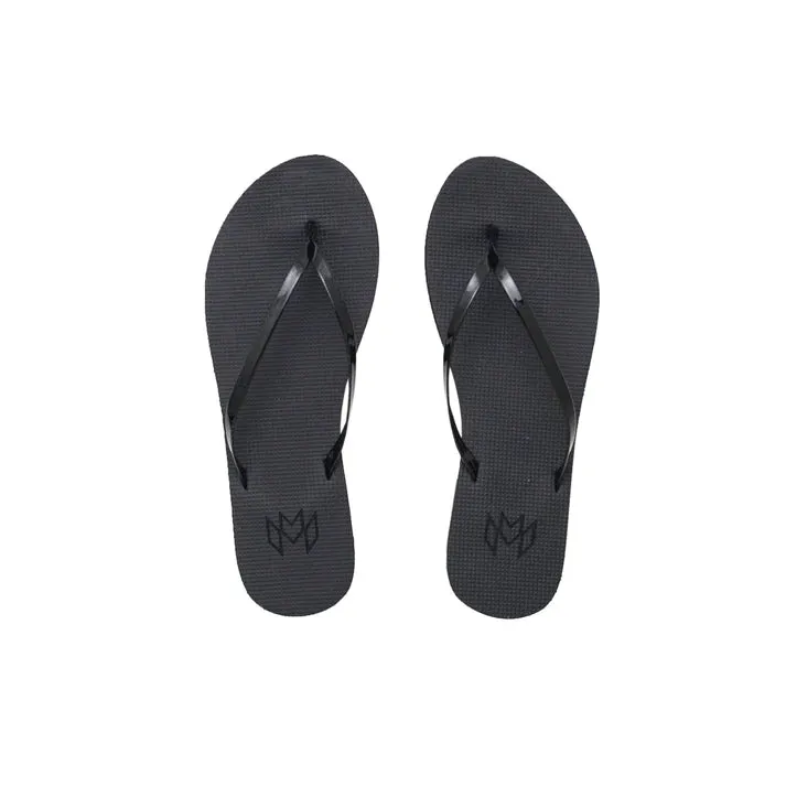 Lux Noir Flip Flop by Malvados