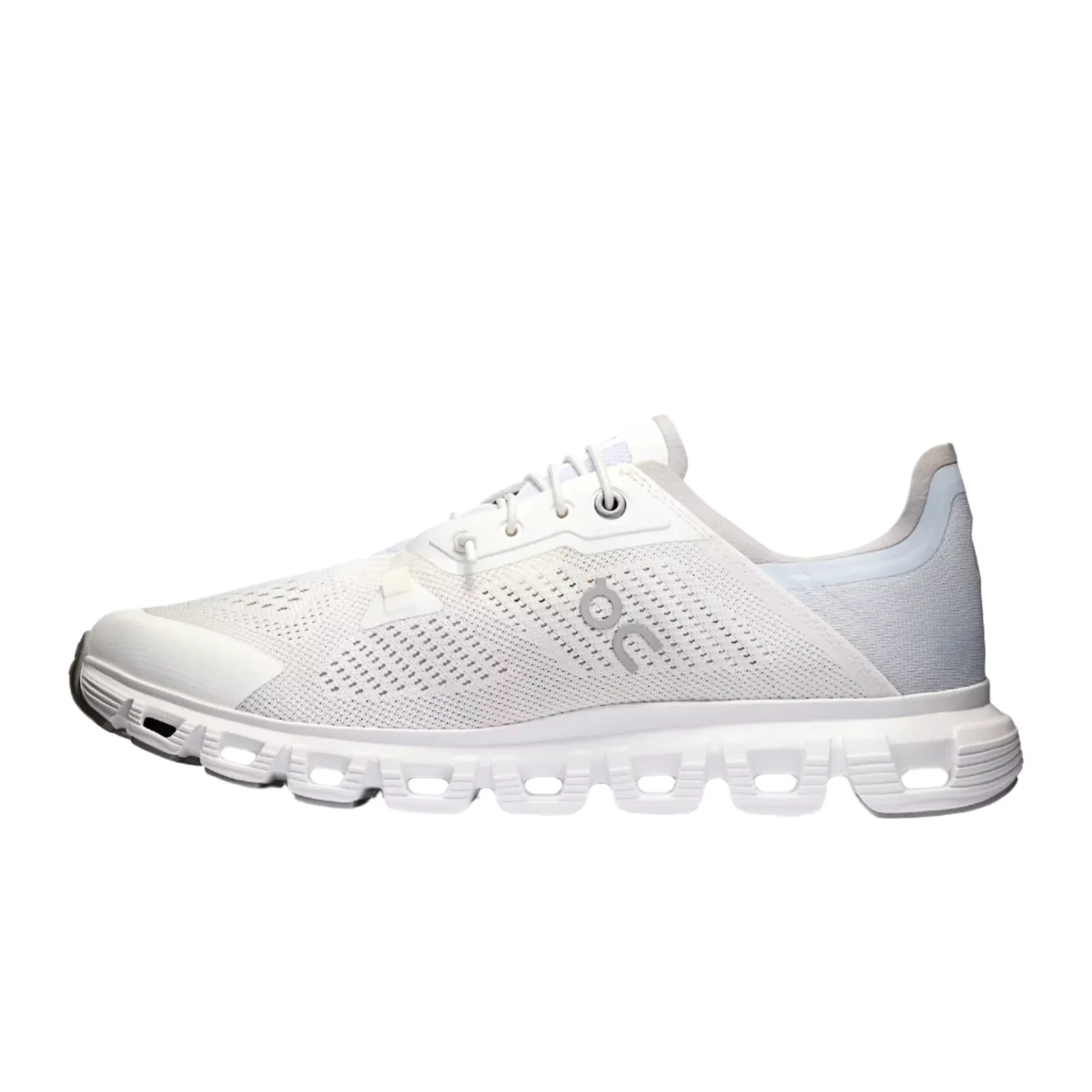 On Running Women's Cloud 6 Coast Sneaker in White/Glacier