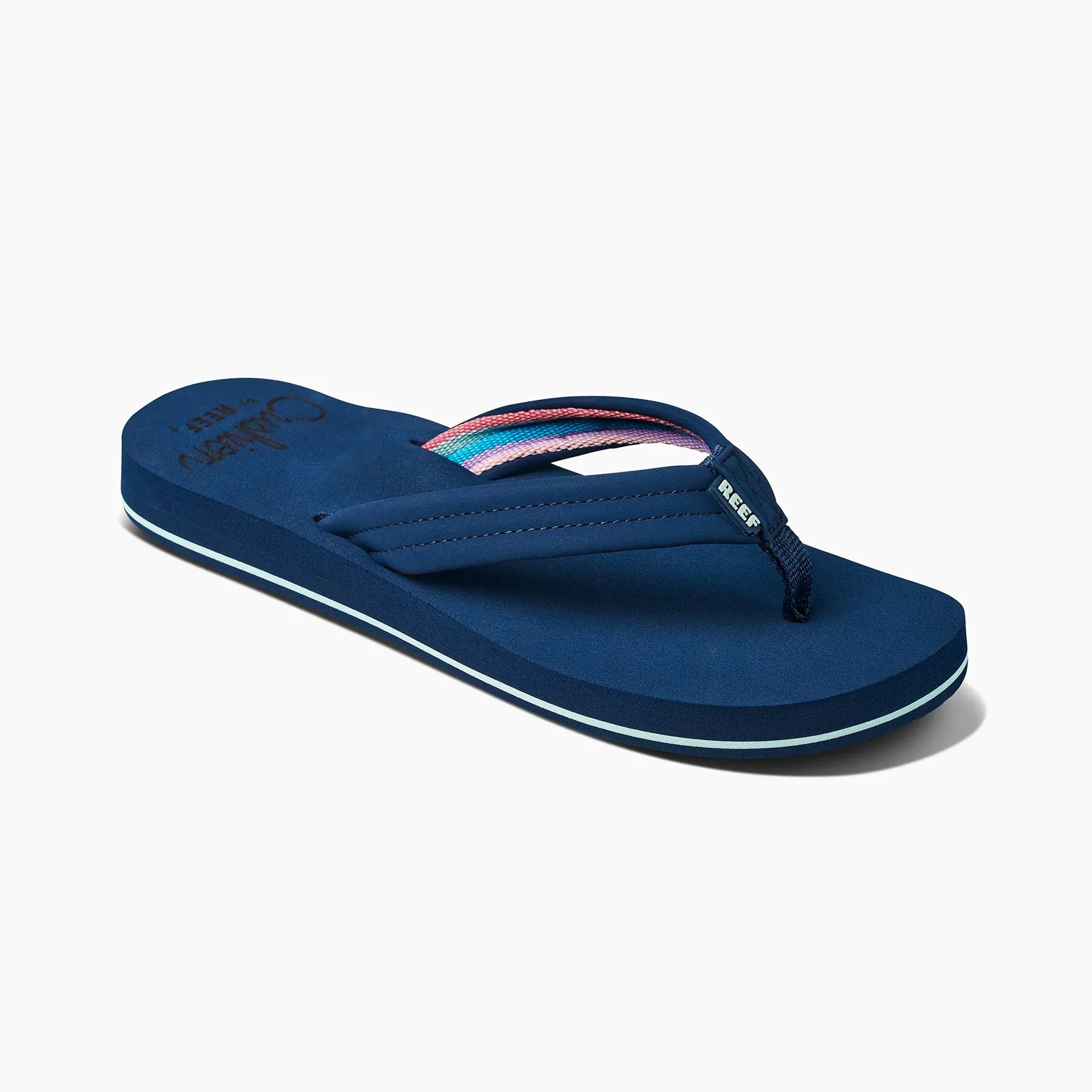 Reef Womens Cushion Breeze Flip Flops - Midnight