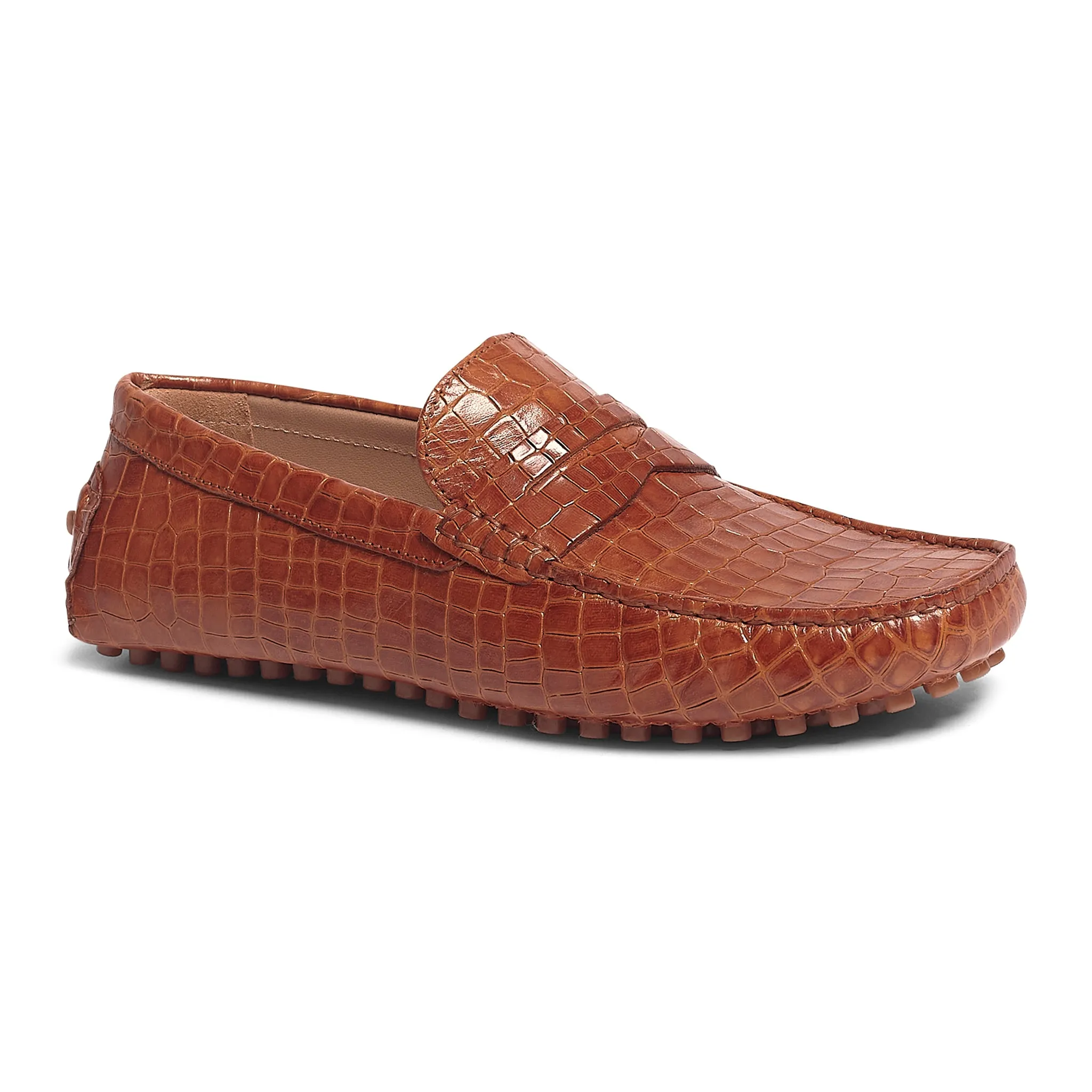 Ritchie Croco Driver // Tan