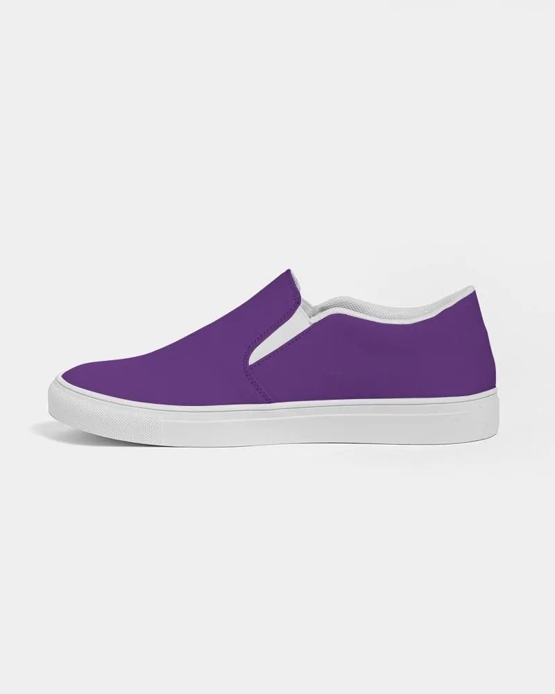 Shaded Violet Slip-On Canvas Sneakers | Men's | C75M100Y0K30