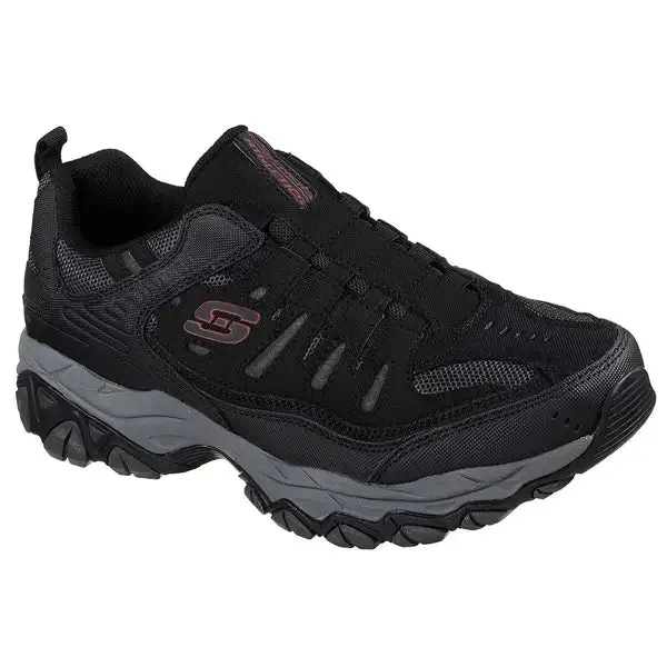 Skechers MEN AFTER BURN Extra Wide Width 51866 Black