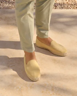 Suede Espadrilles - R42C0 - Hamptons Inca Cream