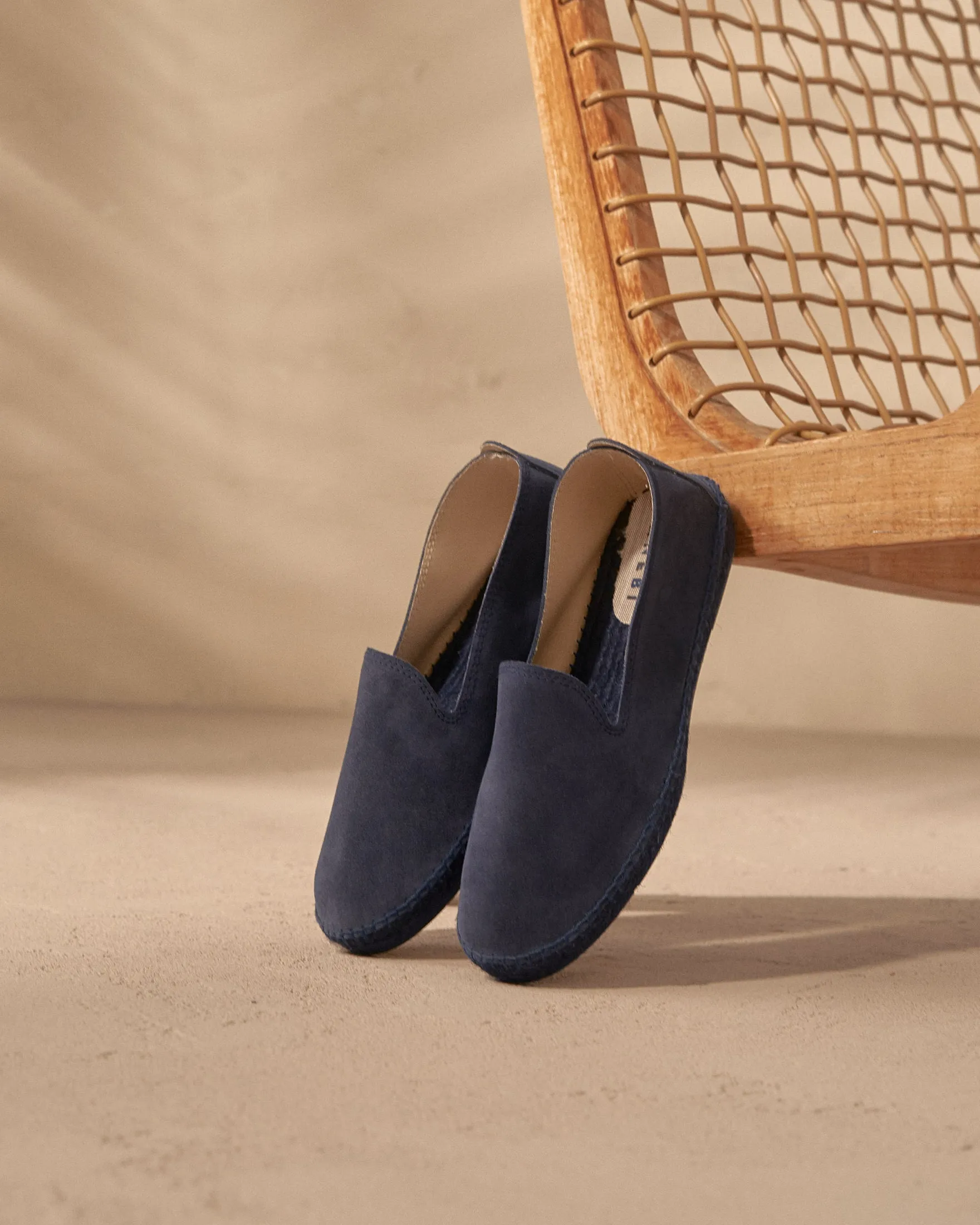 Suede Espadrilles - R46C0 - Hamptons Patriot Blue On Tone
