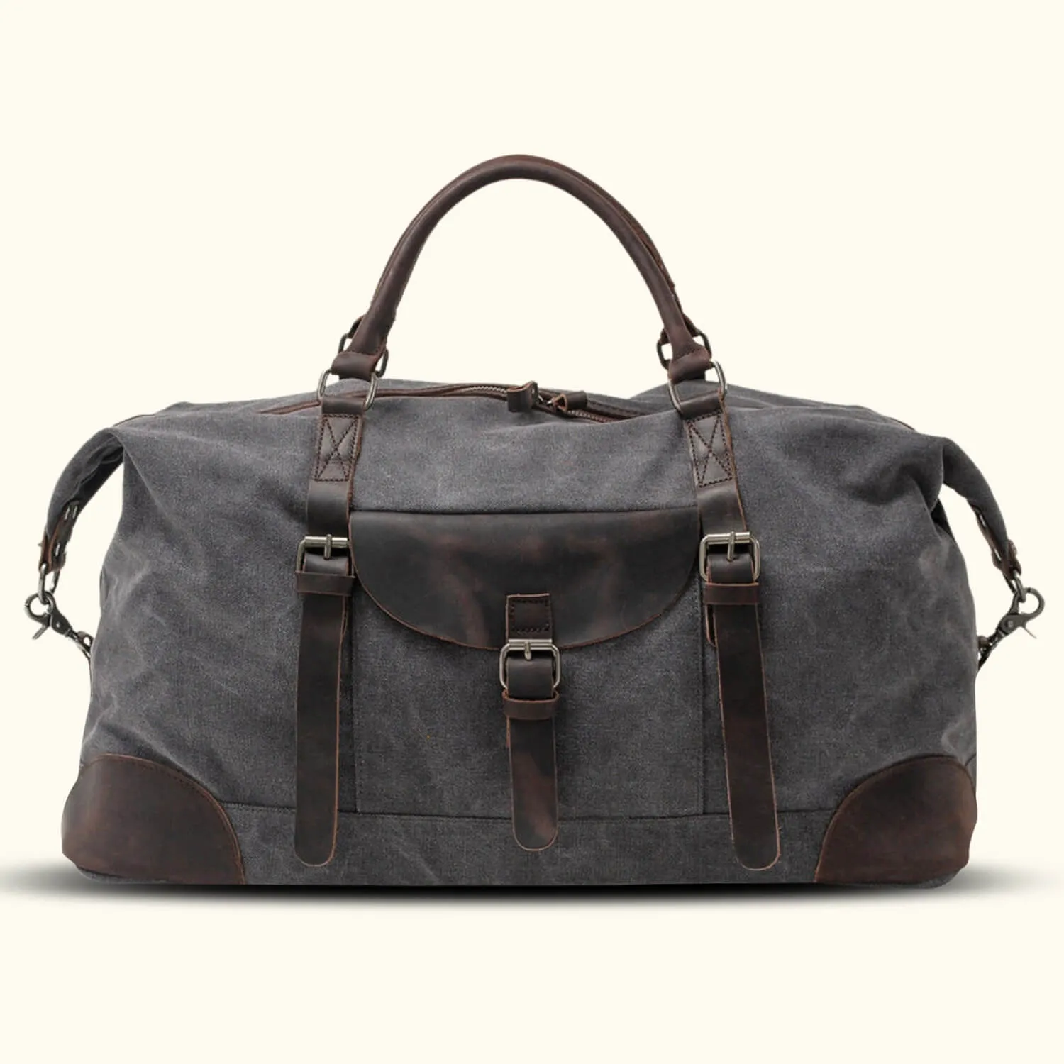 The Rustic Range Rover - Canvas Weekender Bag