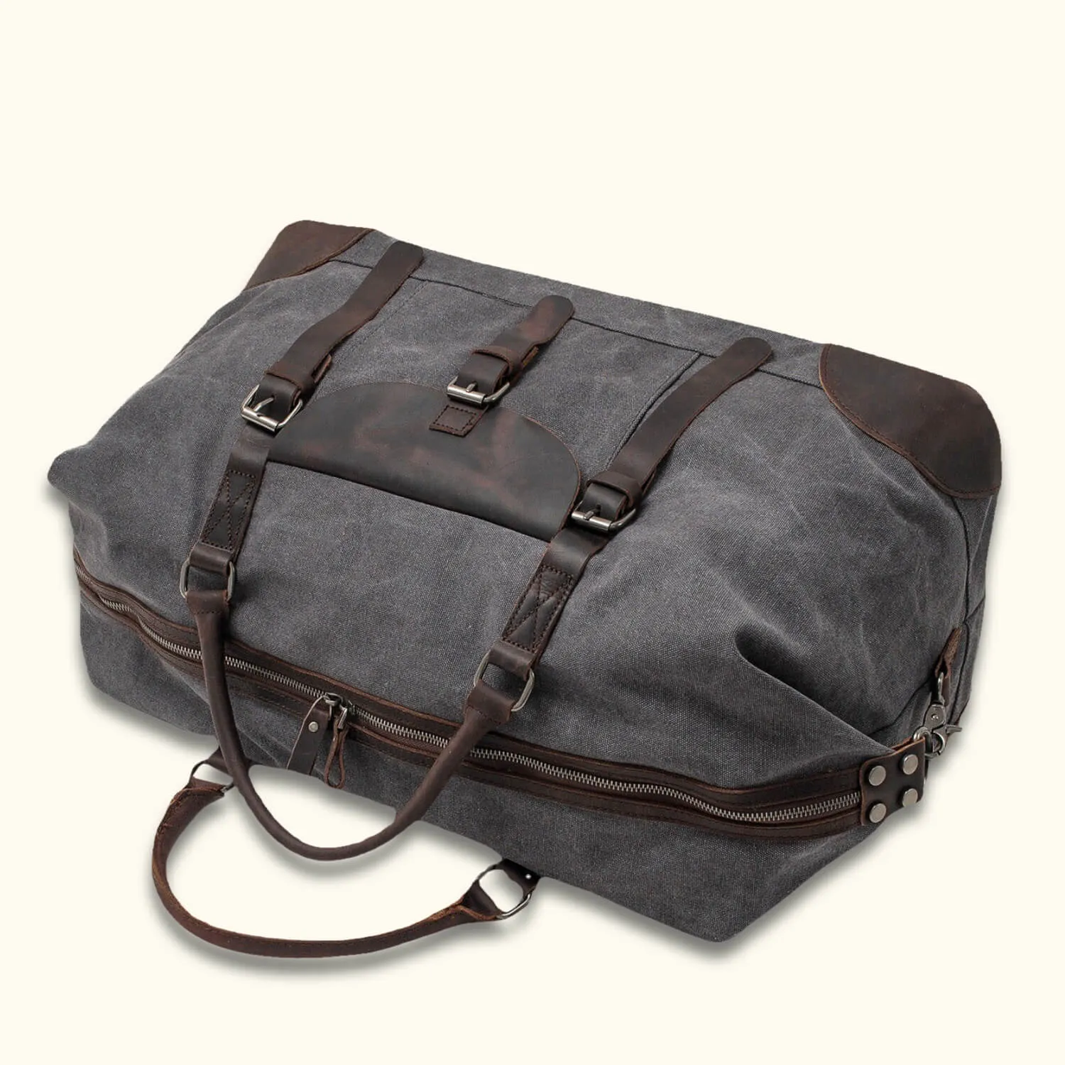 The Rustic Range Rover - Canvas Weekender Bag